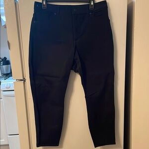 Express Women’s High Waist Curvy Skinny Black Jeans 12S